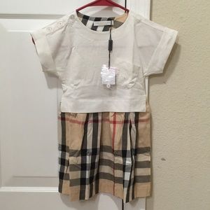 Burberry kids children’s 5Y 5T dress new